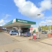 Morrisons filling station at Emneth