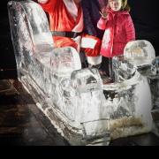 Ice carving will return at The Sandringham Christmas Craft, Food & Gift Fair from November 15-17