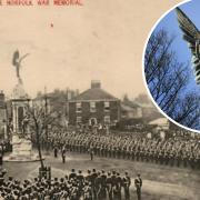 The South African war memorial in Norwich's Bank Plain is turning 120 years old