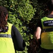 Street wardens on patrol in Thetford