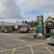 The filling station at Morrisons, in King's Lynn