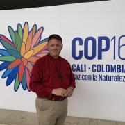 Bishop Graham at the COP16 Summit. Picture: Church of England