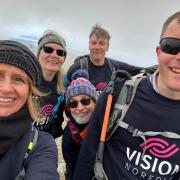 Climbers raise nearly £5,000 for charity by conquering mountain