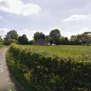 The field at Wretton where a new access has been agreed