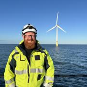 Dale Symonds, shift leader and engineer at Equinor’s Sheringham Shoal Offshore Wind Farm