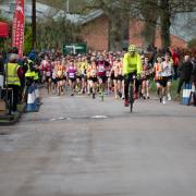 Action from the Valentine's 10K earlier this year