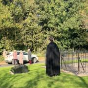 A car which ploughed through a Remembrance Day service in Halvergate