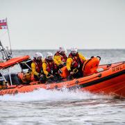 Hunstanton RNLI lifeboat Spirit of West Norfolk