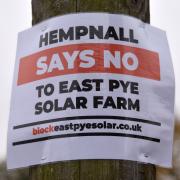 Villagers are divided over plans for the East Pye solar farm