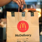 The Norwich man denies fast food delivery amount to contact with woman