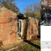 The pillbox in Nordelph, which a builder hopes to turn into a home