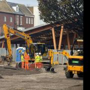 Council bosses say the revamp of the Great Yarmouth Market area will be finished by April 2025