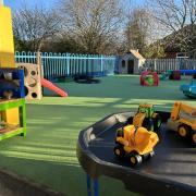 A nursery received a £1,000 boost to help its little learners