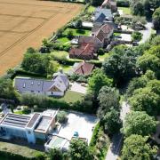 The proposed new property on Herring's Lane at Burnham Market