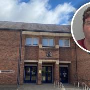 Daniel Russell (inset) has been found guilty of sex offences against a child at Norwich Crown Court