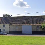 The barn beside The Green at East Rudham