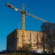 Norwich's skyline is about to change as the crane at the castle is removed