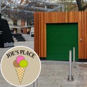 New rebranded signs and awnings for Joe's Place, formerly Giuseppino Ices has been approved as it moves another step closer to becoming a permanent fixture in the Hay Hill development