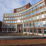 Security guards have been seen patrolling staff routes from their car parks to their offices in Surrey Street as part of its Safer Community Security Officers program