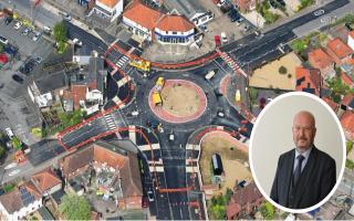 The £4.4m revamp of the Heartsease roundabout has finally been completed after more than seven months of disruption