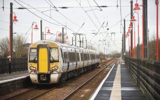 There are currently heavy delays to train services in Norfolk due to a damaged overhead wire.