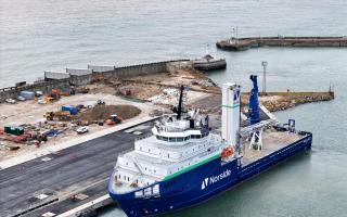 LEEF welcomed its first commercial vessel in September, the Norside  Supporter