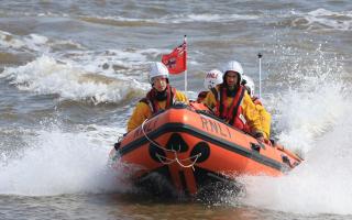 Happisburgh RNLI were called to help an unwell man